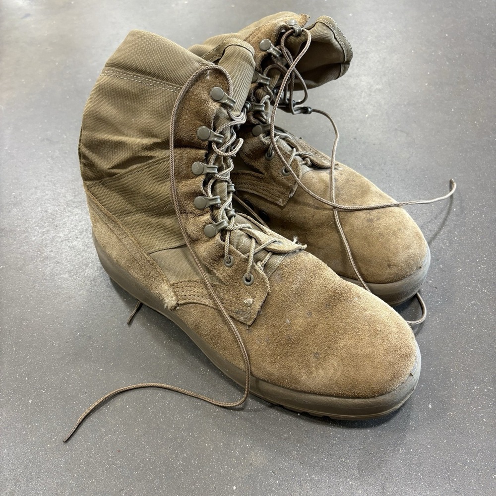 Belleville AHWC Hot Weather Military Combat Boots Coyote 18-D-1001 Men's 11.5 R